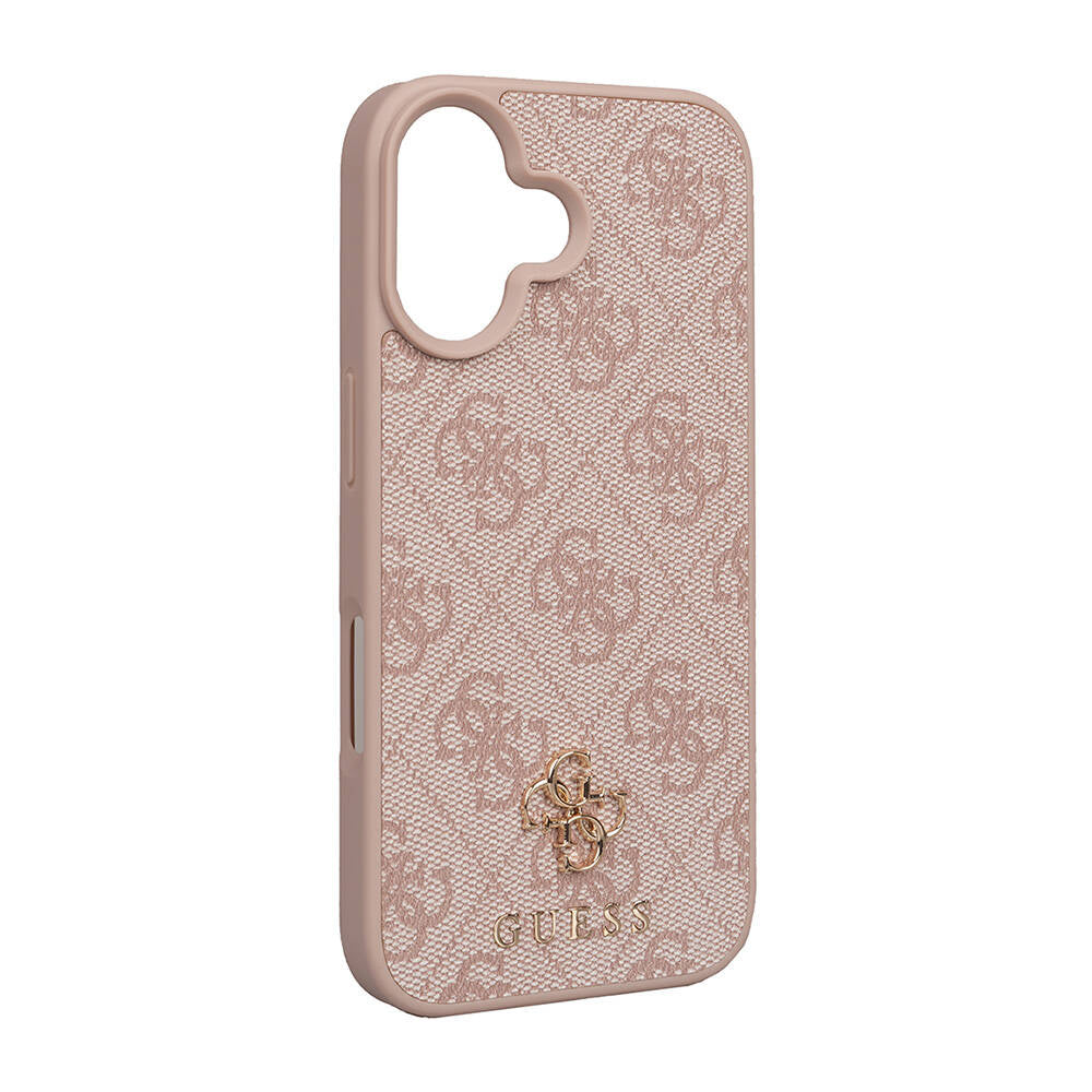 Guess iPhone 16 Orjinal Lisanslı M-safe Şarj Özellikli Small 4G Classic Kılıf Guess iPhone 16 Orjinal Lisanslı M-safe Şarj Özellikli Small 4G Classic Kılıf
